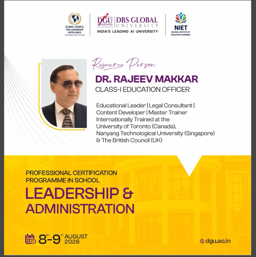 Resource person card for Dr. Rajeev Makkar