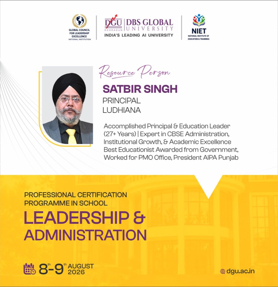 Resource person card for Satbir Singh